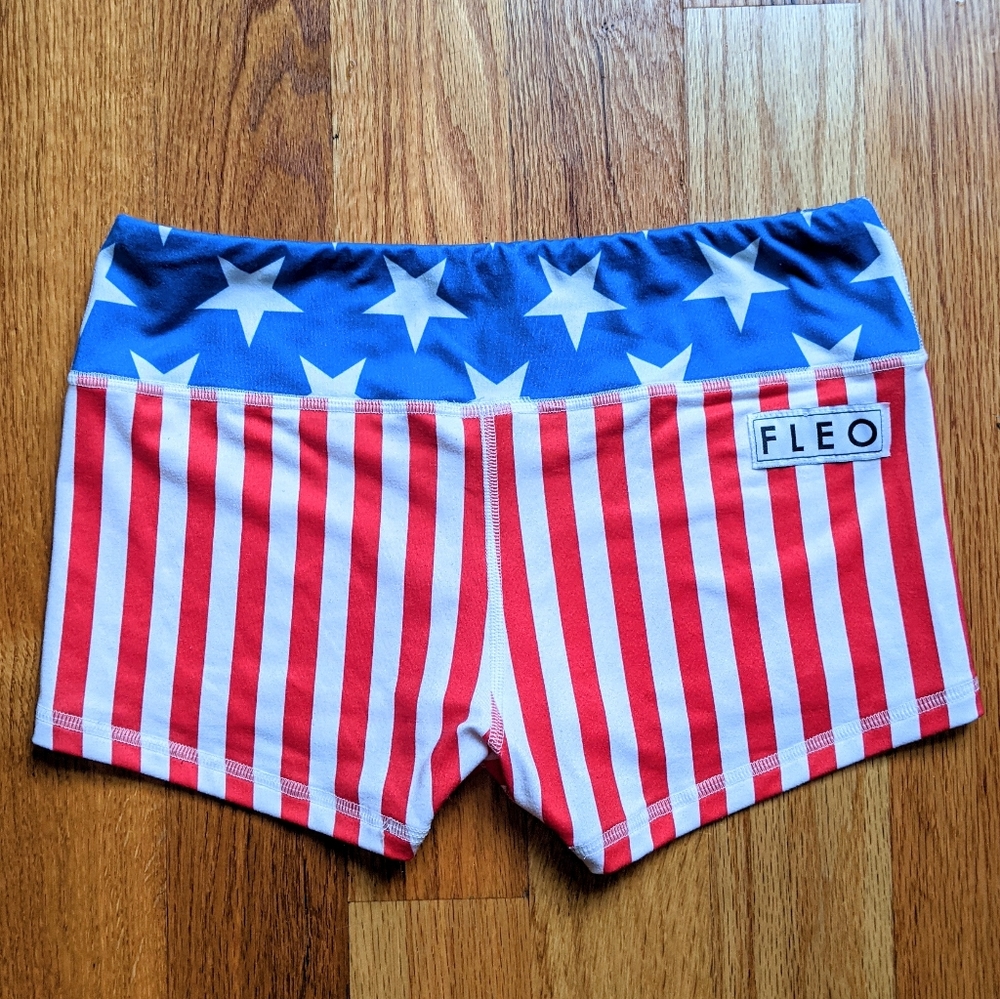 Fleo Stars and Stripes Original Shorts Size MD